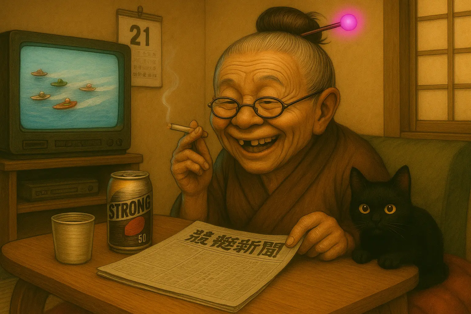 おばばの夜の予想