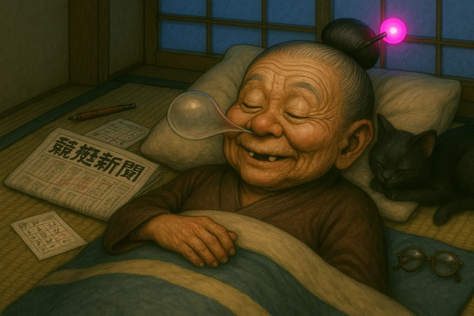 おばばの夜の予想