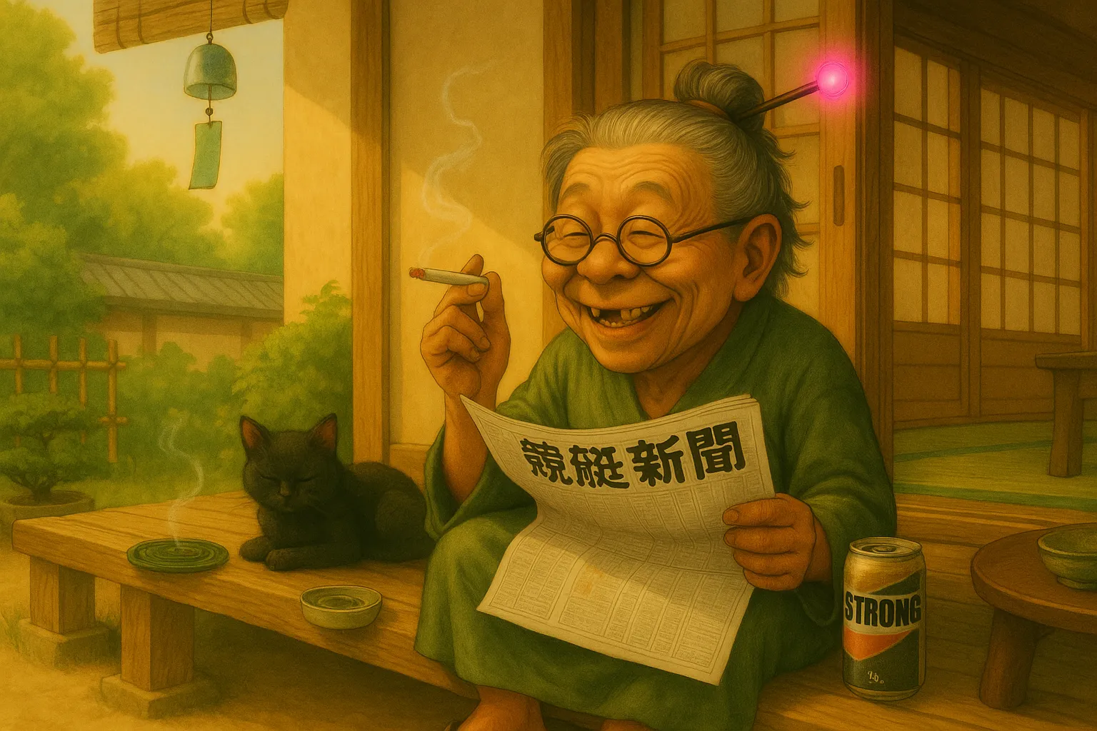おばばの朝の予想