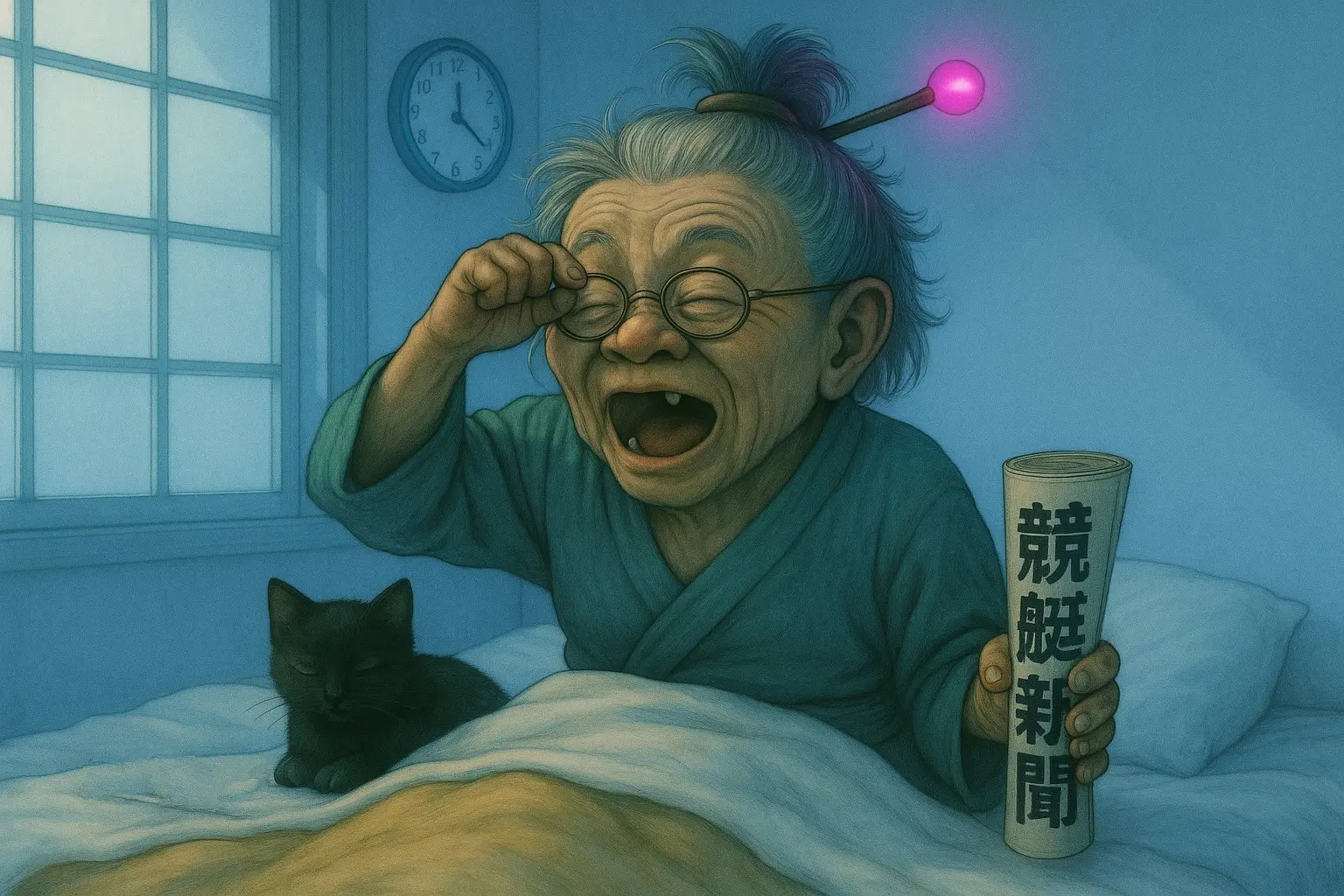 おばばの朝の予想